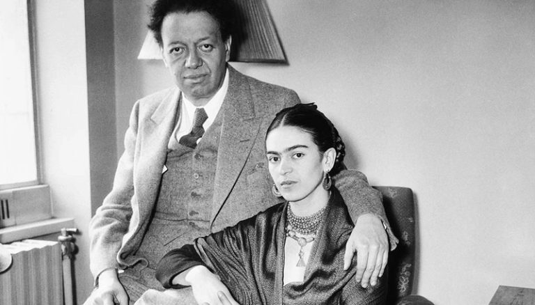 Os mais belos e românticos casais históricos:  Frida Kahlo e Diego Rivera